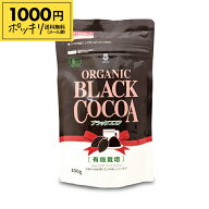 【4/10まで！クーポン配布中】《1000円ポッキリ》ムソー オーガニックブラックココア 100g 有機JAS 【 メ…
