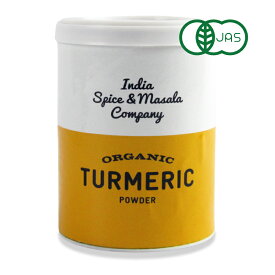 【マラソン限定クーポン配布中】IndiaSpice&Masala オーガニックターメリックパウダー 50g 有機JAS