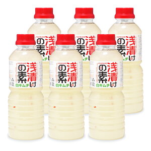 北杜食品 浅漬けの素白キムチ 500ml × 6本