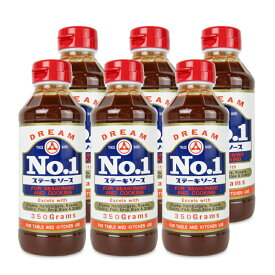 【マラソン限定クーポン配布中】木戸食品 ドリーム No.1ステーキソース 350g × 6本 【 まとめ買い 】