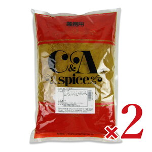 【月初め34時間限定!!最大2000円OFFクーポン配布中!! 】甘利香辛食品 CA 花ベルカレーパウダー1kg × 2袋