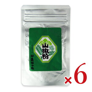 《送料無料》飛騨山椒 山椒粉(アルミチャック入り)15g × 6袋