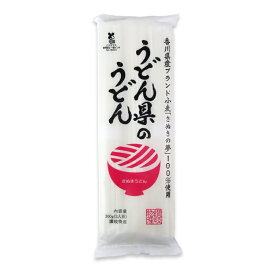 【マラソン限定クーポン配布中】讃岐物産 うどん県のうどん 300g【 まとめ買い さぬき 乾麺 国産小麦 コシ つるつる 温麺 ざるうどん さぬきの夢 】
