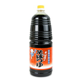 【マラソン限定クーポン配布中】だい久 そばつゆ 1800ml 【 めんつゆ だし ストレート そのまま 希釈 調味料 すっきり 甘め そば 蕎麦 そうめん 天つゆ 和食 料理 だい久 おすすめ 業務用 大容量 専用つゆ 】