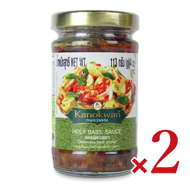 【マラソン限定クーポン配布中】ユウキ食品 カノワン ガパオ炒めペースト 113g × 2個 ／ まとめ買い