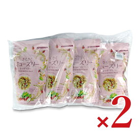 日本食品製造 日食 さくさくミューズリーレッドベリー 300g×4個×2袋