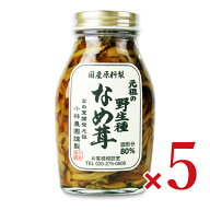 【マラソン限定クーポン配布中】《送料無料》小林農園 元祖の野生種なめ茸 200g × 5本 【 まとめ買い 】