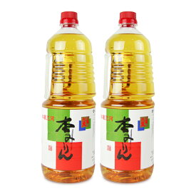 【マラソン限定クーポン配布中】九重味淋 味醂 八重九重 1800ml × 2本 ペット 【 まとめ買い 】