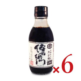 【マラソン限定クーポン配布中】《送料無料》伊藤商店 傳右衛門溜 200ml × 6本 ／ まとめ買い