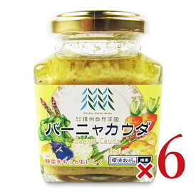 【マラソン限定クーポン配布中】《送料無料》信州自然王国 バーニャカウダ 160g × 6個 ／ まとめ買い