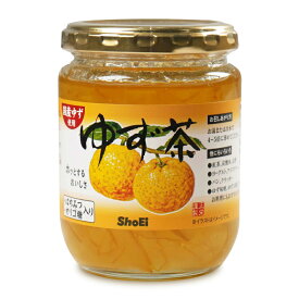 正栄食品 ゆず茶 260g【国内製造 蜂蜜 はちみつ ハチミツ オリゴ糖 ジャム 着色料 香料 不使用 ホット ドリンク ヨーグルト アイスクリーム トッピング パン 紅茶 炭酸水 柚子 柚子茶】