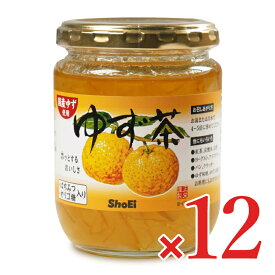 【マラソン限定クーポン配布中】《送料無料》正栄食品 ゆず茶 260g × 12個【国内製造 蜂蜜 はちみつ ハチミツ オリゴ糖 ジャム 着色料 香料 不使用 ホット ドリンク ヨーグルト アイスクリーム トッピング パン 紅茶 炭酸水 柚子 柚子茶 まとめ買い】