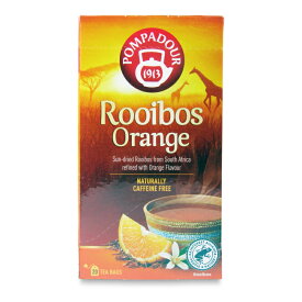 ポンパドール ルイボスティー スウィートオレンジ 20TB [日本緑茶センター] 【 紅茶 茶葉 ティーバッグ ハーブティー ルイボス ノンカフェイン カフェインレス カフェインゼロ オレンジ オレンジピール さわやか カルディ スタバ まとめ買い】