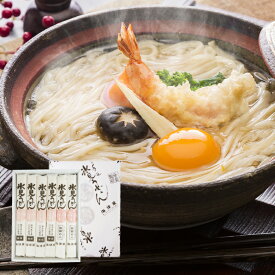 【マラソン限定クーポン配布中】海津屋氷見うどんセット 1箱[ 細麺200g × 4本 極細めん180g × 2本 ] 【ご挨拶ギフト メーカー包装済み 贈答用 富山 国産 手延べ コシ 喉ごし 北信越 秋ギフト 】