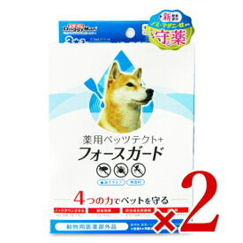 ドギーマンハヤシ 薬用ペッツテクト+フォースガード 中型犬用 3本入 × 2箱 【 まとめ買い 】