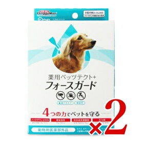 ドギーマンハヤシ 薬用ペッツテクト+フォースガード 小型犬用 3本入 × 2箱 【 まとめ買い 】