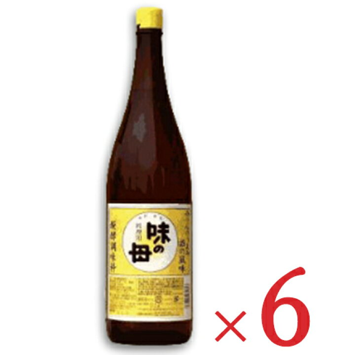 高級素材使用ブランド 味の母 1.8L × 6本 味の一醸造 yashima-sobaten.com