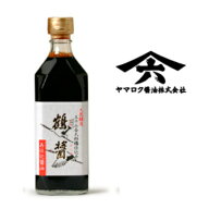 【マラソン限定クーポン配布中】鶴醤 500ml ヤマロク醤油【つるびしお 再仕込み醤油 圧搾 本醸造 しょう…