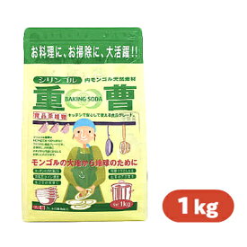 【月初34時間限定！最大2200円OFFクーポン配布中！】シリンゴル 重曹 1000g (1kg) 木曽路物産