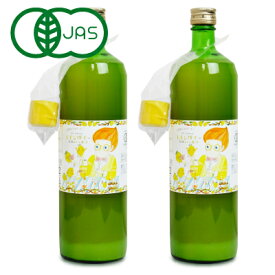 かたすみ 有機レモン果汁 ストレート100％ 900ml × 2本 有機JAS