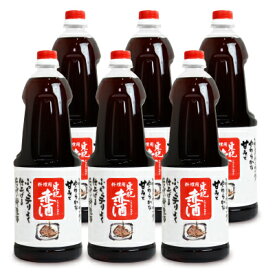 《送料無料》瑞鷹 東肥赤酒（料理用）1.8L × 6本 ケース販売