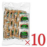 《送料無料》JAL ドライなっとう 梅風味 （10g × 20包）200g × 10袋 【 納豆 梅 うめ ウメ 菓子 JAL SE…