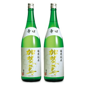 《送料無料》福光屋 加賀鳶 極寒純米 辛口 1800ml × 2本