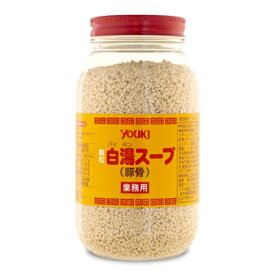 【最大2200円OFFのスーパーSALE限定クーポン配布中！】ユウキ食品 白湯スープ 500ml 業務用