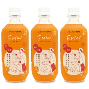 �y������34���Ԍ���N�[�|���z�z���I�zEMW 500ml ×3�{ EM���� �y �܂Ƃߔ��� �z