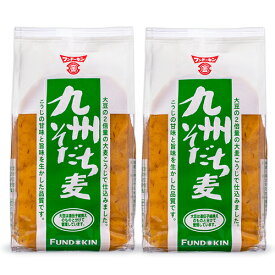 【最大2200円OFFのスーパーSALE限定クーポン配布中！】フンドーキン 九州そだち麦 1kg × 2個 麦味噌 甘口