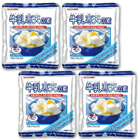 【マラソン限定クーポン配布中】かんてんぱぱ 牛乳寒天の素 100g × 4袋 [伊那食品工業] 【 まとめ買い スイーツ デザート 寒天 牛乳 お菓子 イナショク】