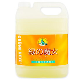 【マラソン限定クーポン配布中】緑の魔女 バス （お風呂用洗剤） 5L 業務用 ［ミマスクリーンケア］