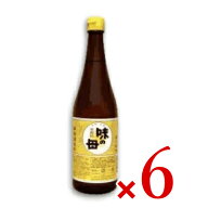 《送料無料》味の母 720ml × 6本 味の一醸造 【 埼玉 発酵 伝統醸造 国産 米 米麹 塩 無添加 照り ツヤ …