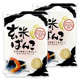 桜井食品 玄米ぱんこ 100g × 2袋 国産 米パン粉