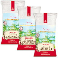 カマルグ グロ・セル 1kg × 3袋 ［アルカン］ 【 まとめ買い 天日塩 海水塩 カマルグの塩 粗塩 グロセル…