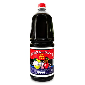 早川食品 ミツハフルーツソース 1.8L