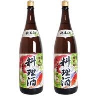 《送料無料》福来純 純米料理酒 1.8L （1800ml）× 2本 白扇酒造 【 調味料 料理酒 塩無添加 アミノ酸 お…