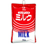 【ポイント5倍！楽天スーパーSALE】筑波乳業 コンデンスミルク スパウトパウチ 1Kg
