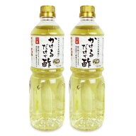 【マラソン限定クーポン配布中】内堀醸造 かけるだけで酢 1L × 2本【まとめ買い】