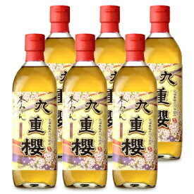 【マラソン限定クーポン配布中】《送料無料》九重味淋 本みりん 九重櫻 500ml × 6本 【 調味料 みりん 九重桜 味醂 当店人気 名誉大賞 元祖三河みりん おいしい 旨味 うま味 コク 伝統 歴史 おすすめ 迷ったらコレ！ まとめ買い】
