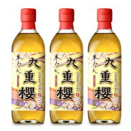 【マラソン限定クーポン配布中】《送料無料》九重味淋 本みりん 九重櫻 500ml × 3本 【 調味料 みりん …