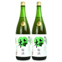 《送料無料》九重雜賀 雑賀梅酒 1800ml × 2本 【 まとめ買い 】