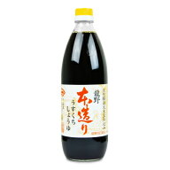 【ポイント5倍！楽天スーパーSALE】龍野 本造りうすくち醤油 1L瓶 オオギイチ 末廣醤油