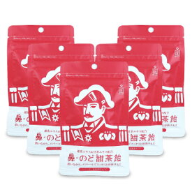 森下仁丹 鼻・のど甜茶飴　38g × 5袋