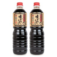 《送料無料》東北醤油 キッコーヒメ 味どうらくの里 1L × 2本【まとめ買い】