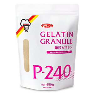 ゼリエース 顆粒ゼラチン P-240 450g
