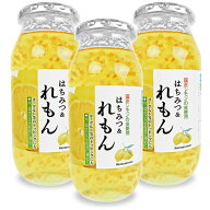 《送料無料》加藤美蜂園本舗 はちみつ&れもん 810g × 3瓶 【 まとめ買い 】