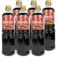 【マラソン限定クーポン配布中】《送料無料》クルメキッコー 時短 万能たれ うまかばい 1L × 6本 【 ま…