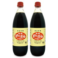 《送料無料》海の精 国産有機 旨しぼり醤油 1000ml × 2本【調味料 醤油 しょうゆ有機JAS オーガニック …