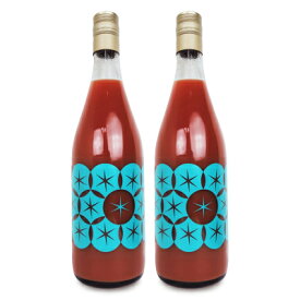 《送料無料》中野ファーム トマトジュース 余市SUNSET 710ml × 2本 ギフト箱なし ／ まとめ買い